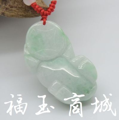 福玉商城8000余元翡翠貔貅吊坠的玉器批发与加工价值解析